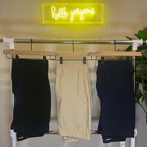 High-Waisted Skinny Work Pants (3 pair) - Women's Size 8